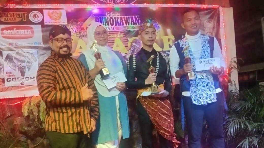 HUT ke-4 Punokawan Batam Gelar Lomba Karaoke Lagu Jawa, 50 Peserta Lintas Suku Ikut Bersaing