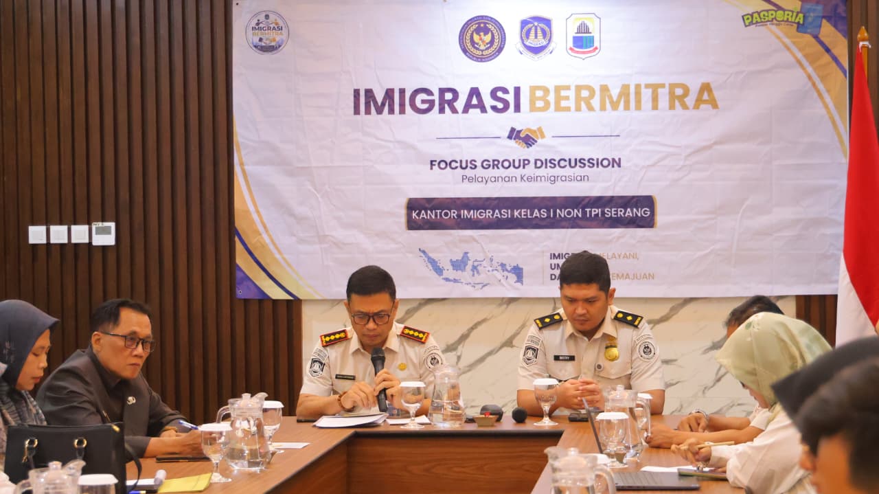 Imigrasi Serang Tambah Jadwal Paspor di MPP Lebak Jadi Dua Hari, Layanan Izin Tinggal WNA Ikut Dibahas