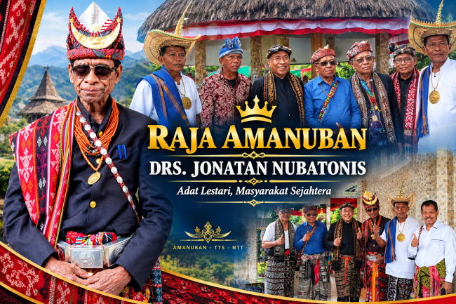 Raja Amanuban Ajak Mollo dan Amanatun Tuntaskan Penataan Budaya TTS, Tokoh Lintas Daerah Hadir di Sonaf Soe