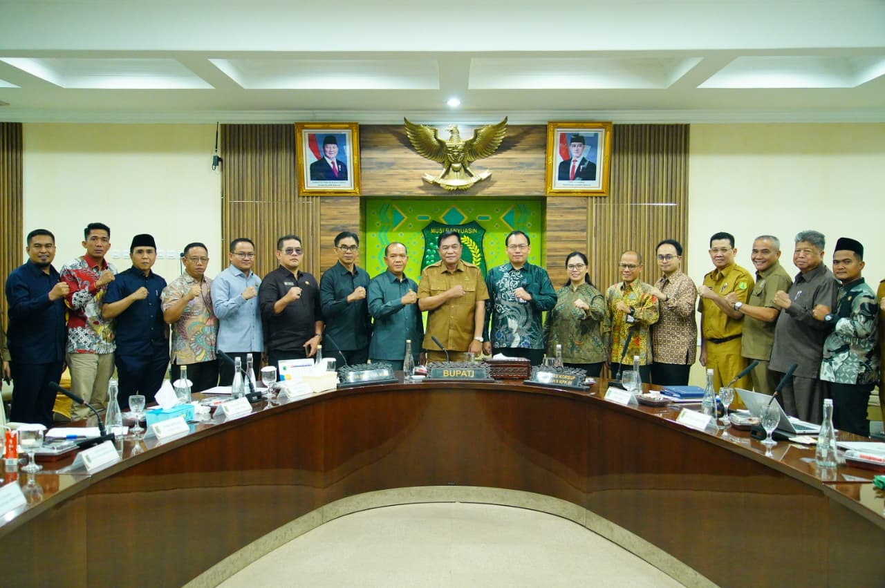 KPK Dampingi Pemkab Muba Benahi Tata Kelola Anggaran, Bupati Toha Perintahkan Jajaran Tindaklanjuti Rekomendasi