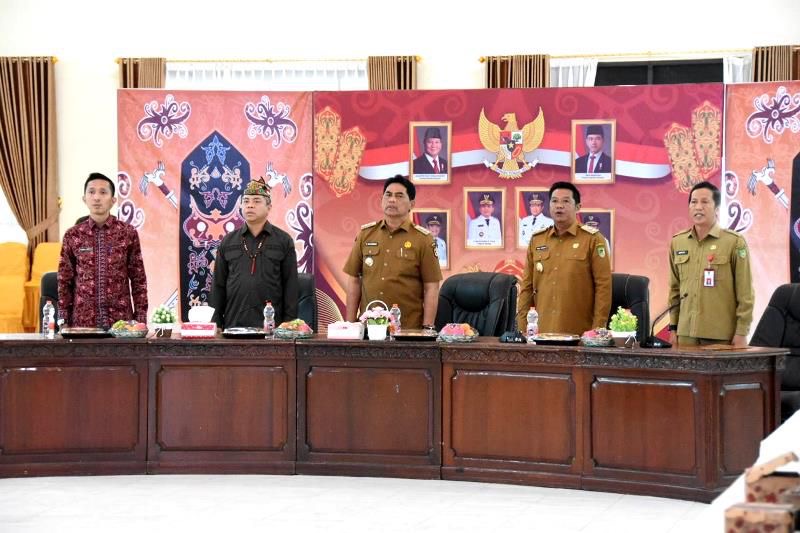Pemkab Barito Utara Konsolidasikan Program Pembangunan Lewat Dialog Interaktif Bersama Kepala Desa se-Kabupaten