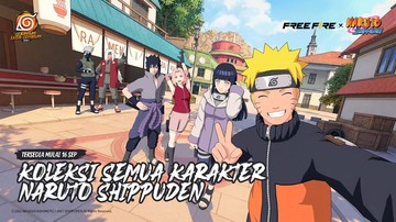 Free Fire Hadirkan Kembali Naruto: Shippuden, Ada Skill Kontrol Kyubi