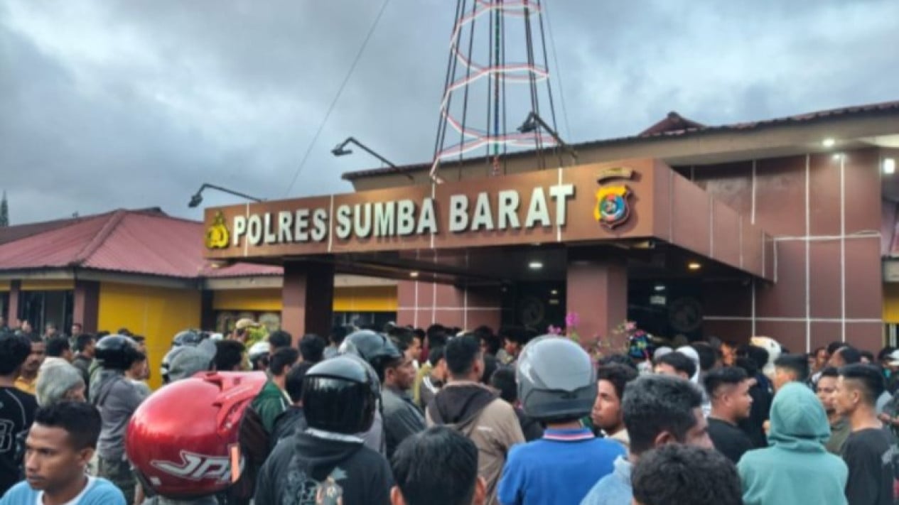 Mapolres Sumba Barat Diserang Massa, TNI Kerahkan Personel Gabungan