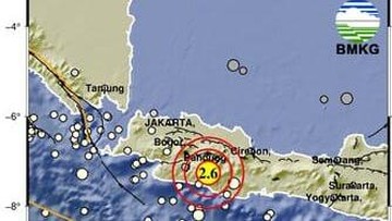 BMKG Catat 42 Gempa Guncang Kabupaten Bandung Sejak Rabu, Terbaru M 2,6