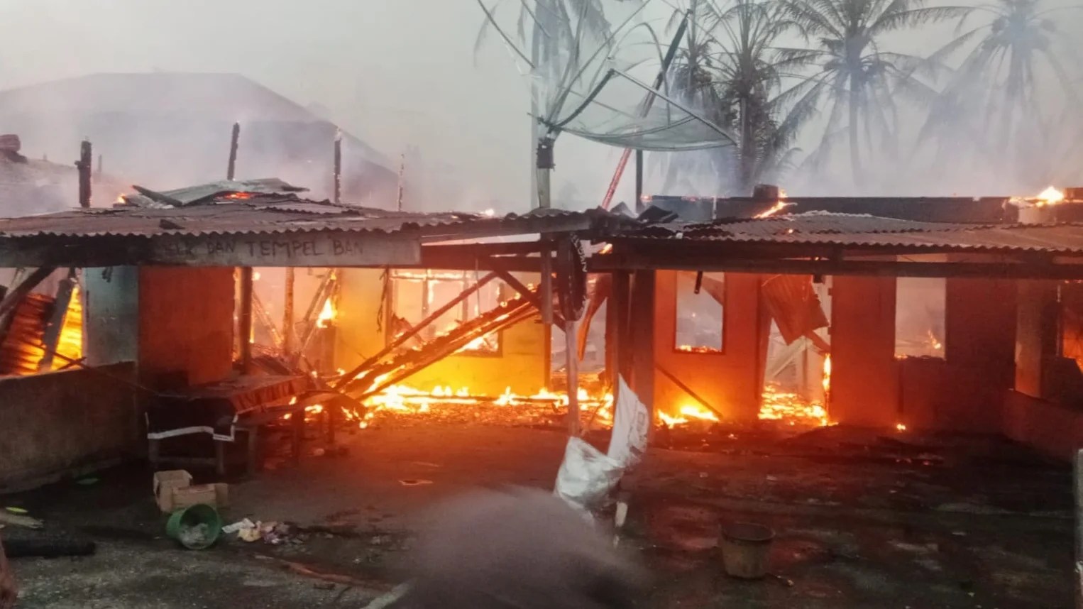 13 Rumah di Bambel Aceh Tenggara Terbakar, 59 Warga dari 13 KK Terdampak