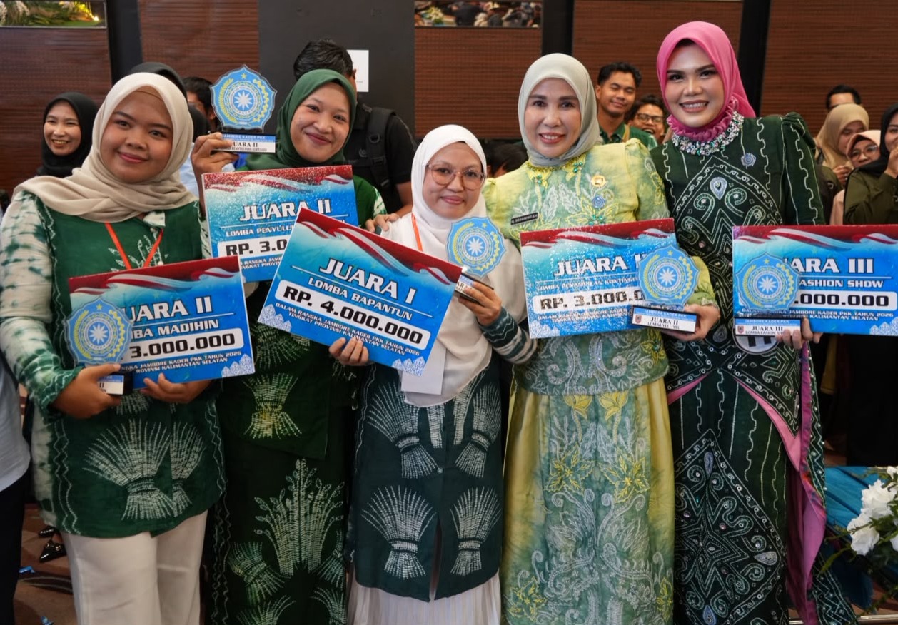 TP-PKK Balangan Borong 5 Gelar Juara di Jambore PKK Kalsel 2026, Ini Daftar Lengkapnya