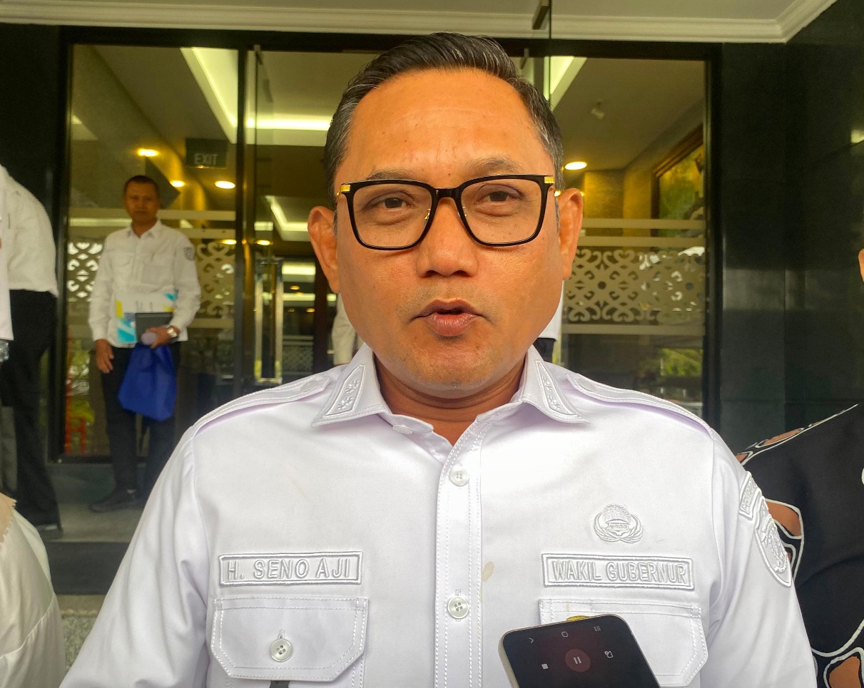 Wagub Kaltim Seno Aji Absen Rakor Karhutla, 22 Jam Bawa Pompa ke Long Apari di Ujung Mahakam