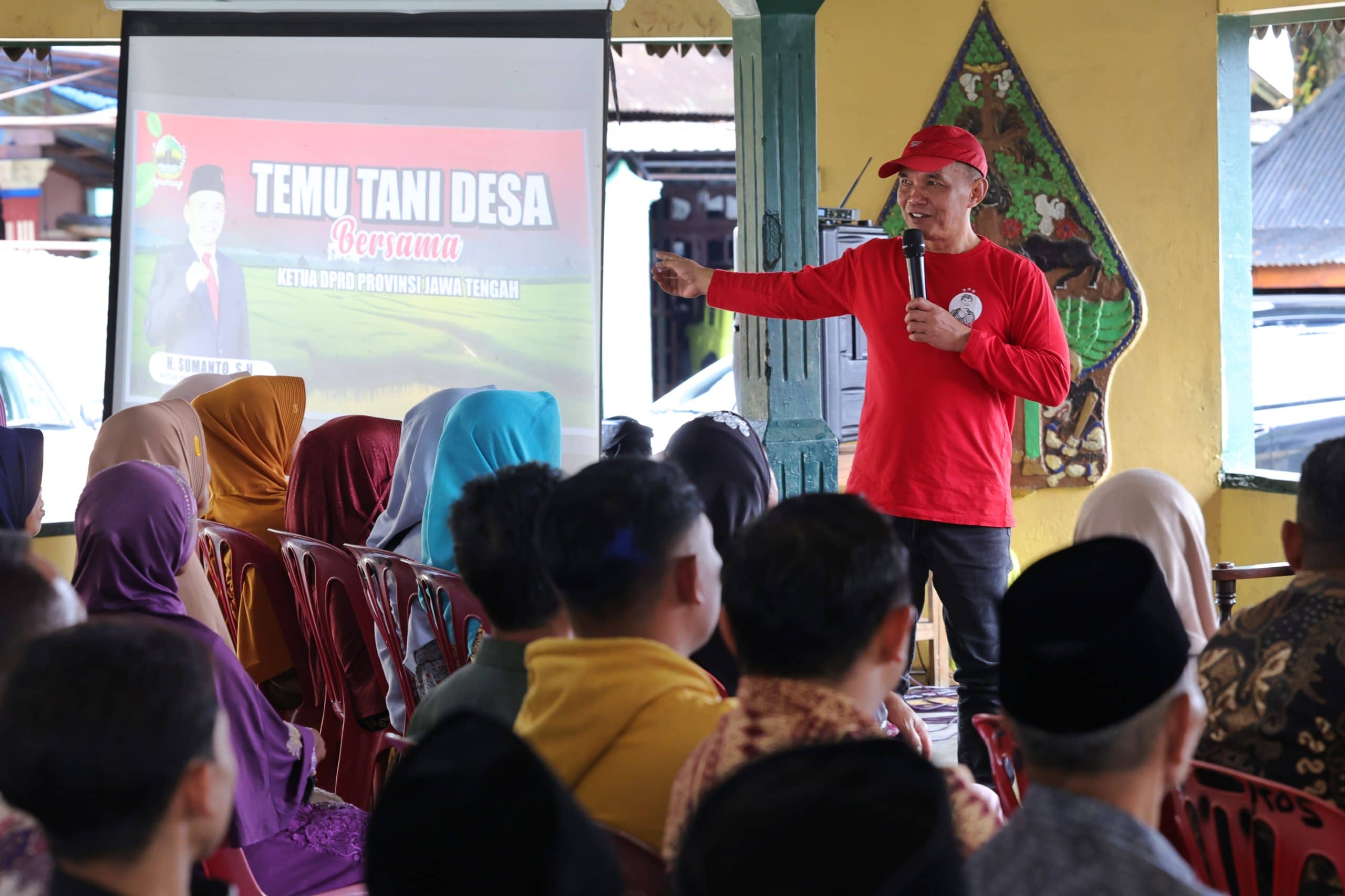 Ketua DPRD Jateng Sumanto Dorong Petani Karanganyar Bangun Tiga Sumber Penghasilan Keluarga