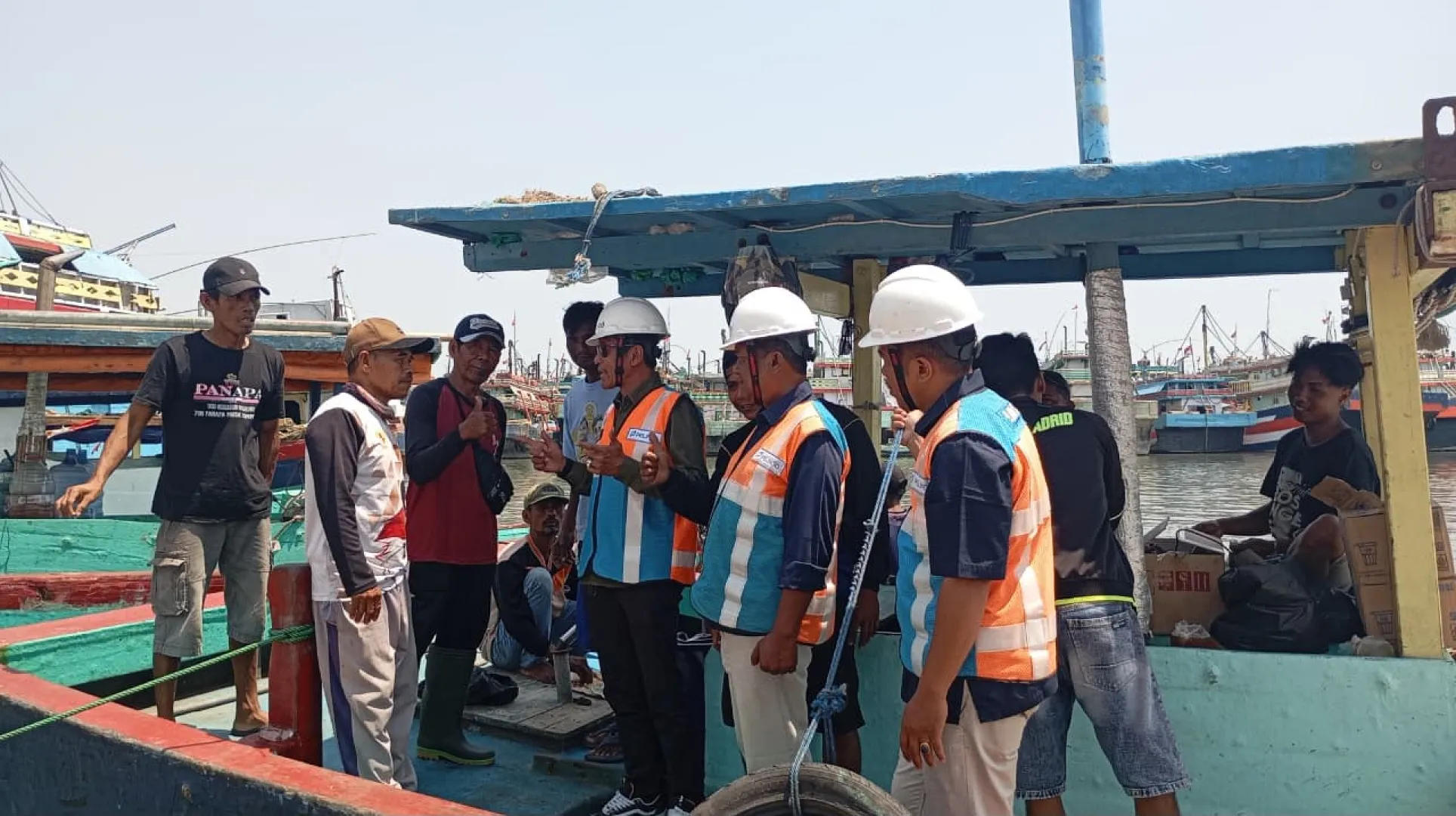 Pelindo Tegal Sidak Kapal di Musim Kemarau, Cek APAR hingga Hidran