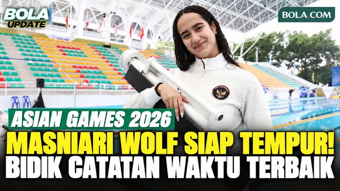 Masniari Wolf Siap Tampil di Asian Games 2026, Fokus Latihan Sprint Tanpa Beban Target Medali