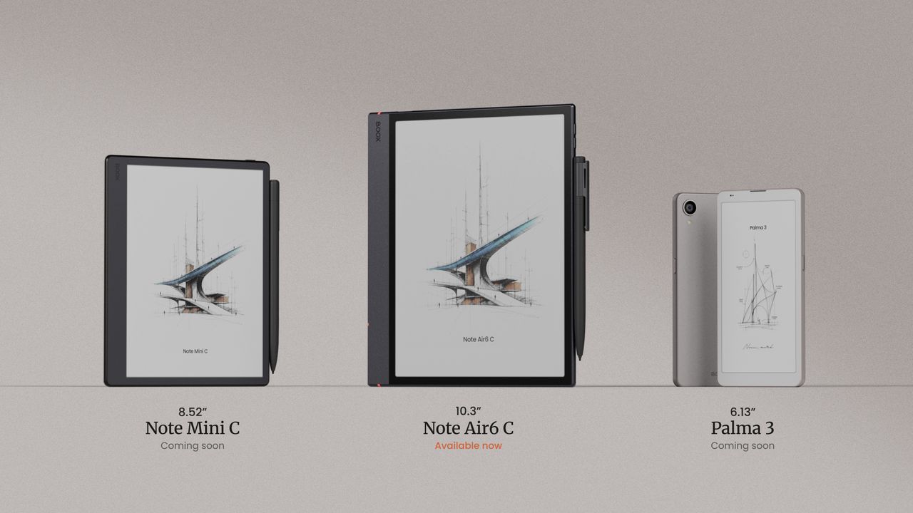 Boox Luncurkan Tiga Tablet E-Paper Baru, Harga Mulai USD 339