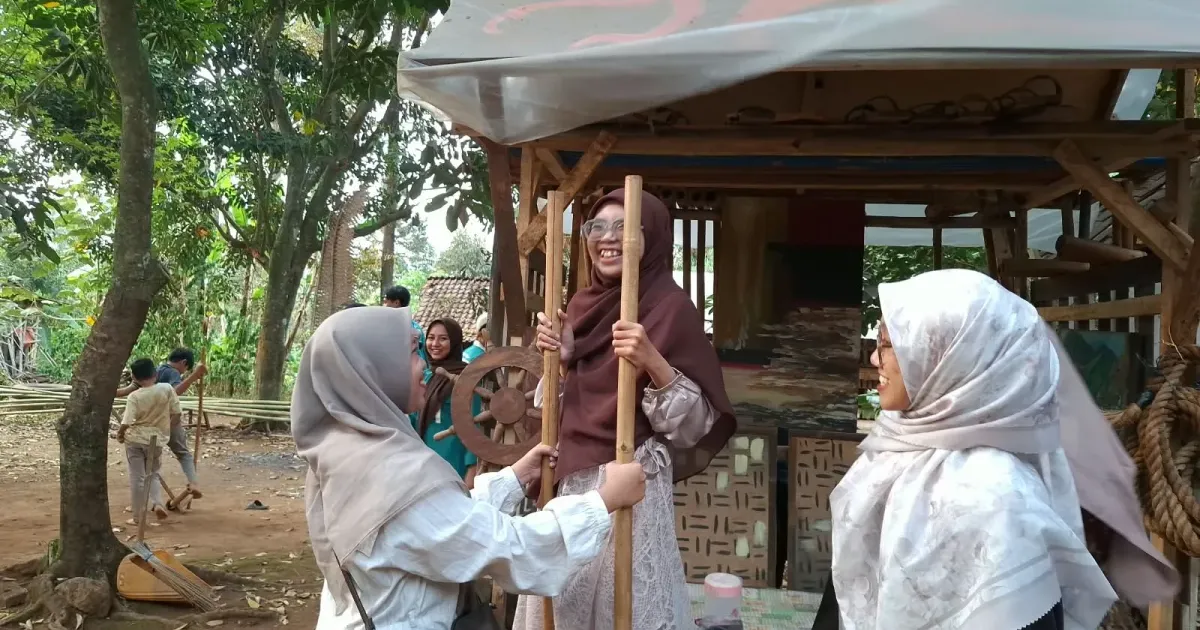 Kafilah MTQ Nasional Dolan di Desa Wisata Kandri Semarang, Jemparingan hingga Goa Kreo Jadi Pelarian Usai Lomba