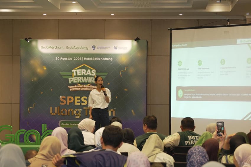 Grab Bekali 1.400 Mitra GrabMerchant di 10 Kota lewat Teras Perwira