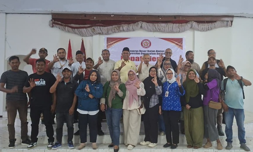 PB IKA Unidar Ambon Gelar Pleno Perdana, Susun 5 Agenda Termasuk Rehabilitasi Kampus di Tulehu