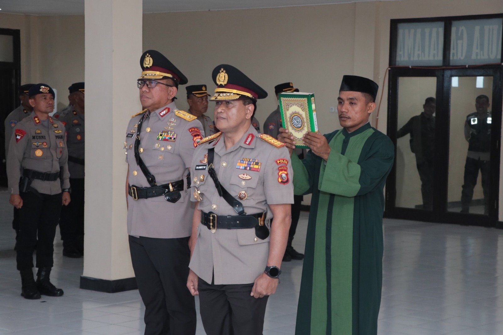 Polda Maluku Utara Rotasi 4 Jabatan Strategis, Kapolda Minta Pejabat Baru Tuntaskan Pekerjaan