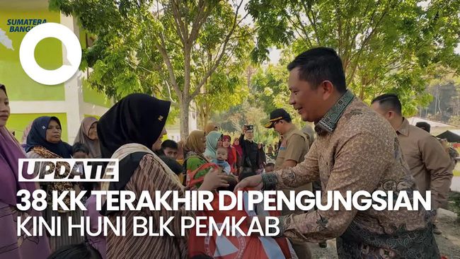 38 KK Terakhir di Tenda Pengungsian Gayo Lues Aceh Resmi Huni BLK Milik Pemkab