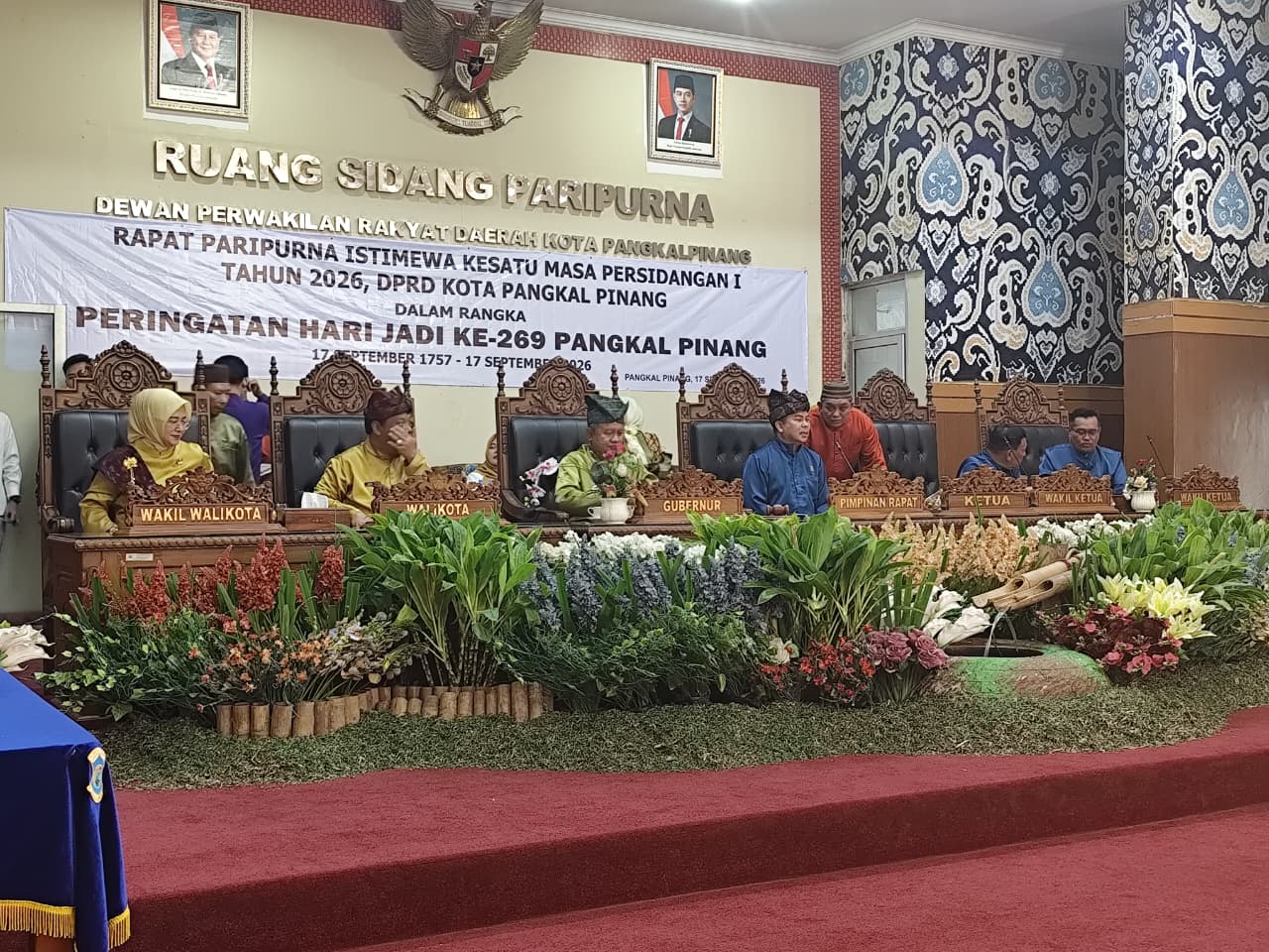 Wali Kota Pangkalpinang Prof Udin Paparkan Capaian 11 Bulan Kepemimpinan di HUT ke-269