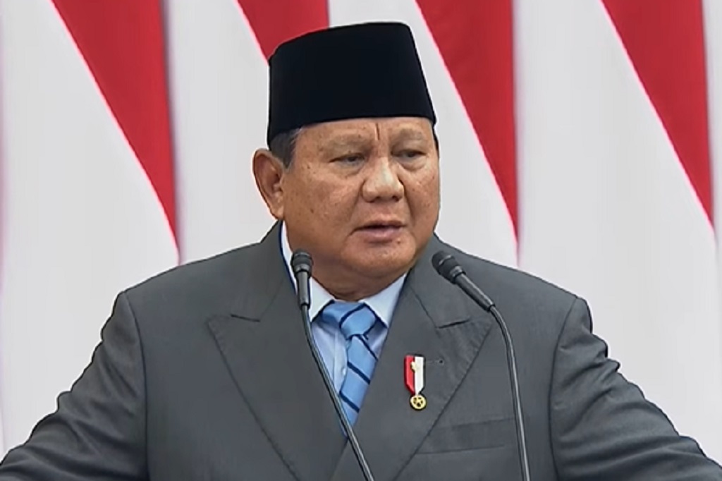 Prabowo Sebut Pertahanan RI Belum Menjangkau 514 Kabupaten, Minta TNI Diperkuat