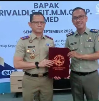 Gagal Selesaikan Program Medan Kota Lengkap, Kepala Kantor Pertanahan Medan Rivaldi Justru Promosi ke Maluku Utara