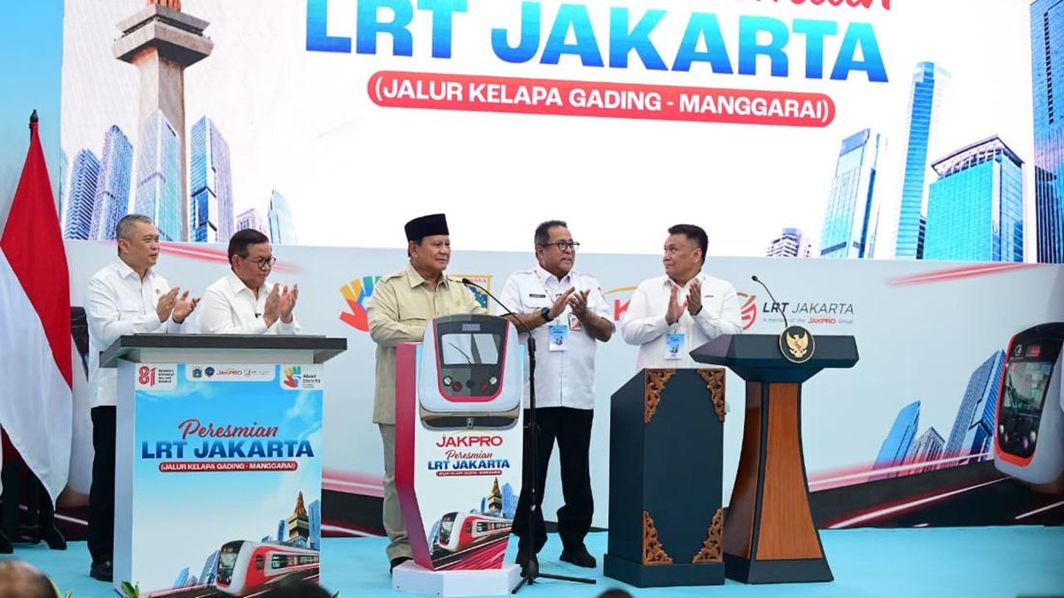Waskita Karya Rampungkan LRT Jakarta Fase 1B, Layani 80 Ribu Penumpang per Hari