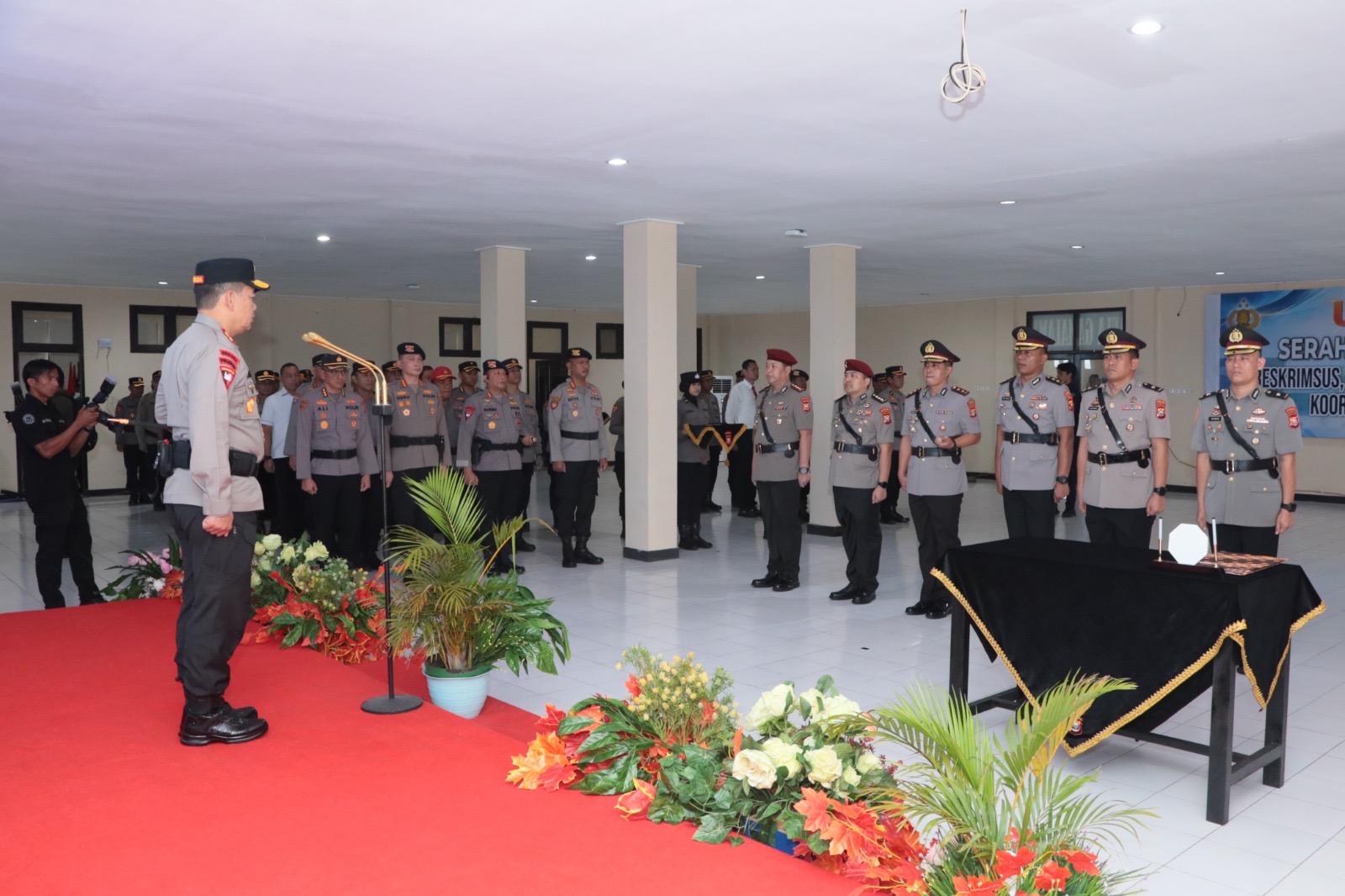 Kapolda Malut Pimpin Sertijab Tiga Pejabat Utama, Minta Penyesuaian dan Pembenahan Segera
