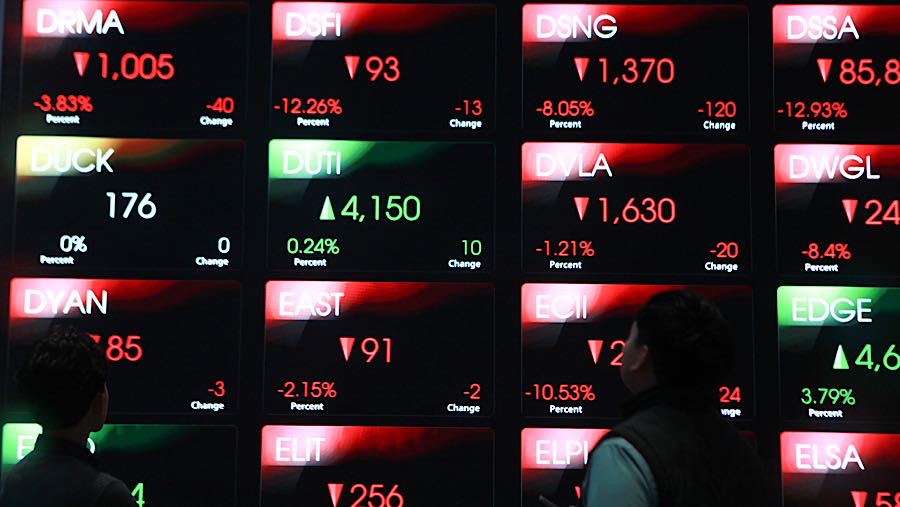 IHSG Turun 0,38% ke 6.436, Asing Net Sell Rp624,72 Miliar