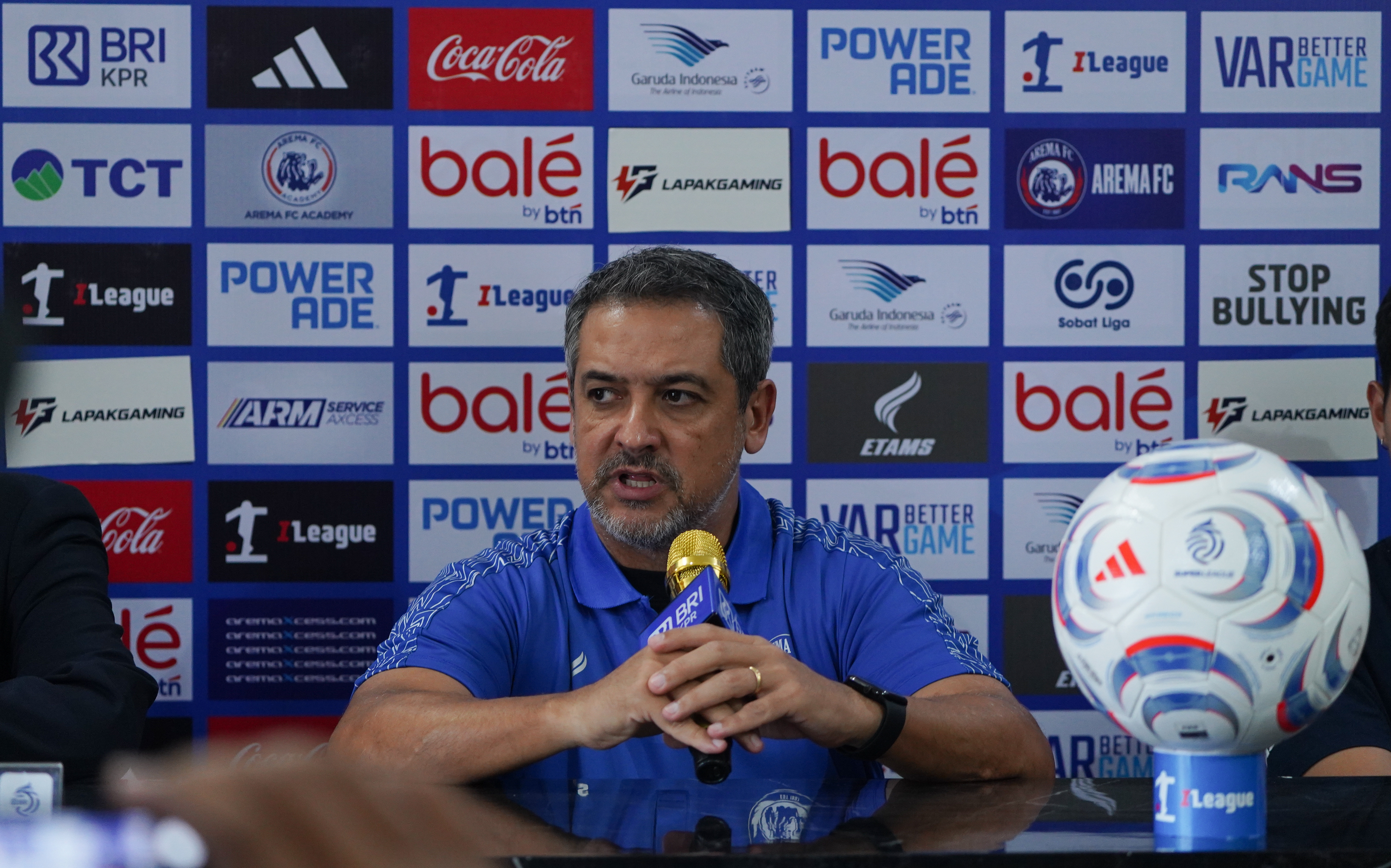 Arema FC Jamu Persik di Derby Jatim, Marcos Santos Waspadai Tiga Ancaman Macan Putih