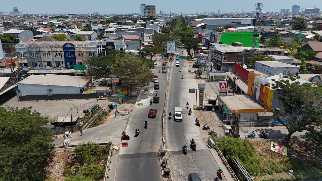 Jalan Aroepala Makassar-Gowa Tuntas Dibeton, Dua Lajur Arah Gowa Sudah Dibuka Bertahap