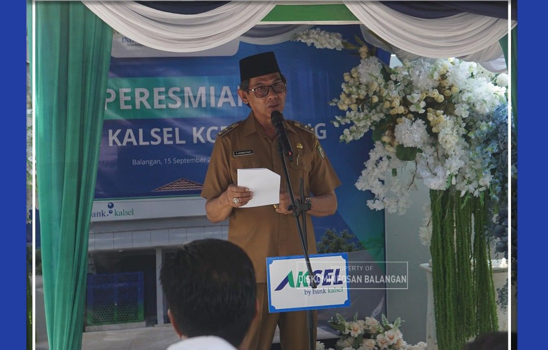 Bank Kalsel Buka KCP Halong, Layanan Perbankan 21 Ribu Warga Balangan Kini Lebih Dekat
