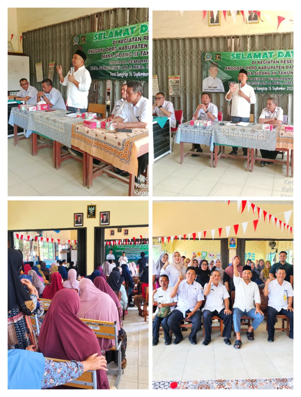 Warga Sungkap Usulkan Bus Sekolah hingga Sumur Bor SDN 4 dalam Reses DPRD Bangka Tengah