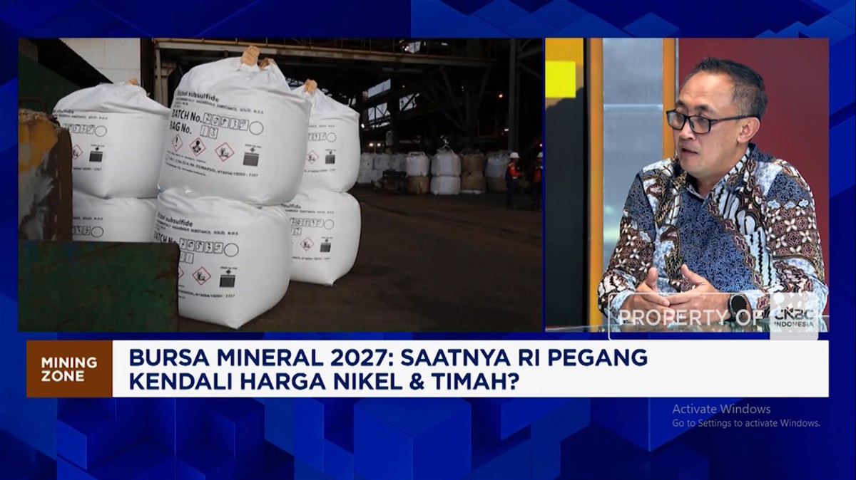 Bursa Komoditas Icomex Mulai 1 Januari 2027, Timah Jadi Komoditas Perdana