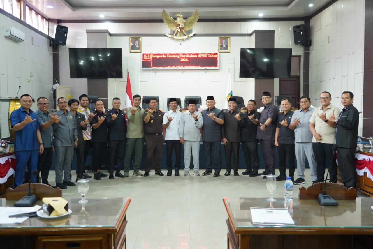 DPRD Solok Selatan Setujui APBD Perubahan 2026 Senilai Rp 864,53 Miliar, Minta Pemkab Genjot Pendapatan Asli Daerah