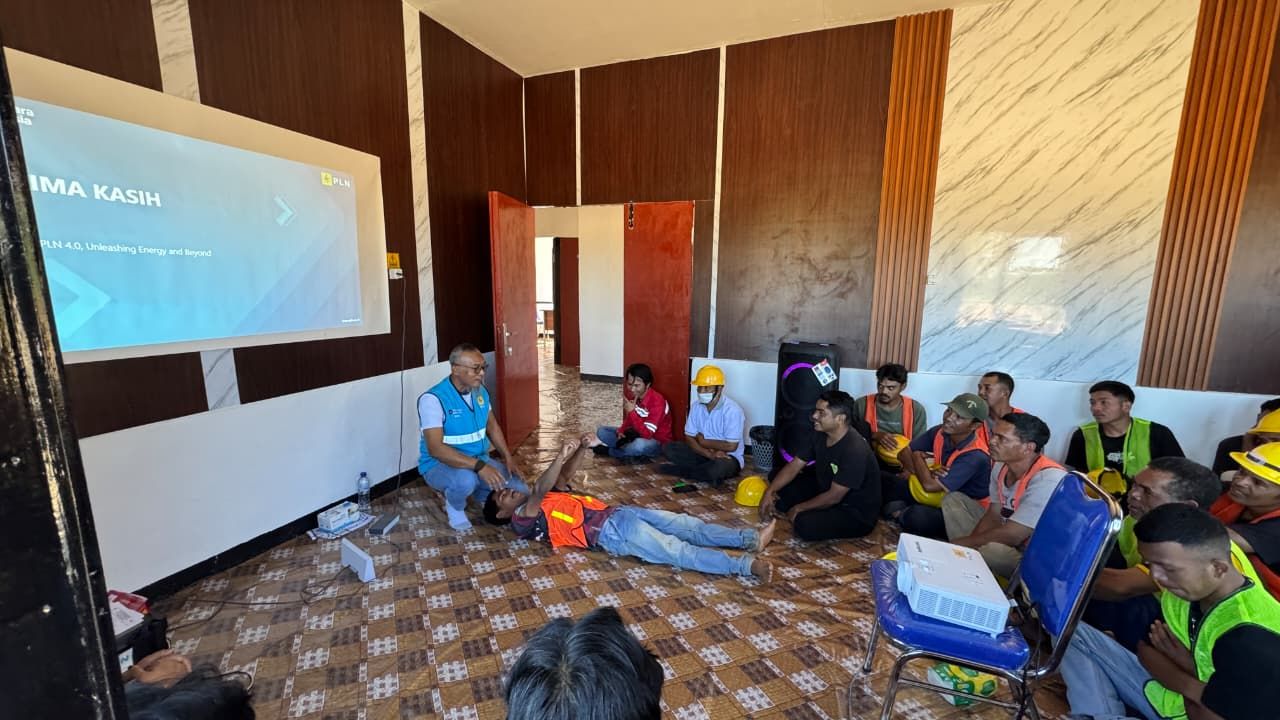 PLN Uji Kesiapan 20 MW Proyek PLTP Ulumbu Unit 5 Lewat Simulasi Gempa Bumi di Manggarai
