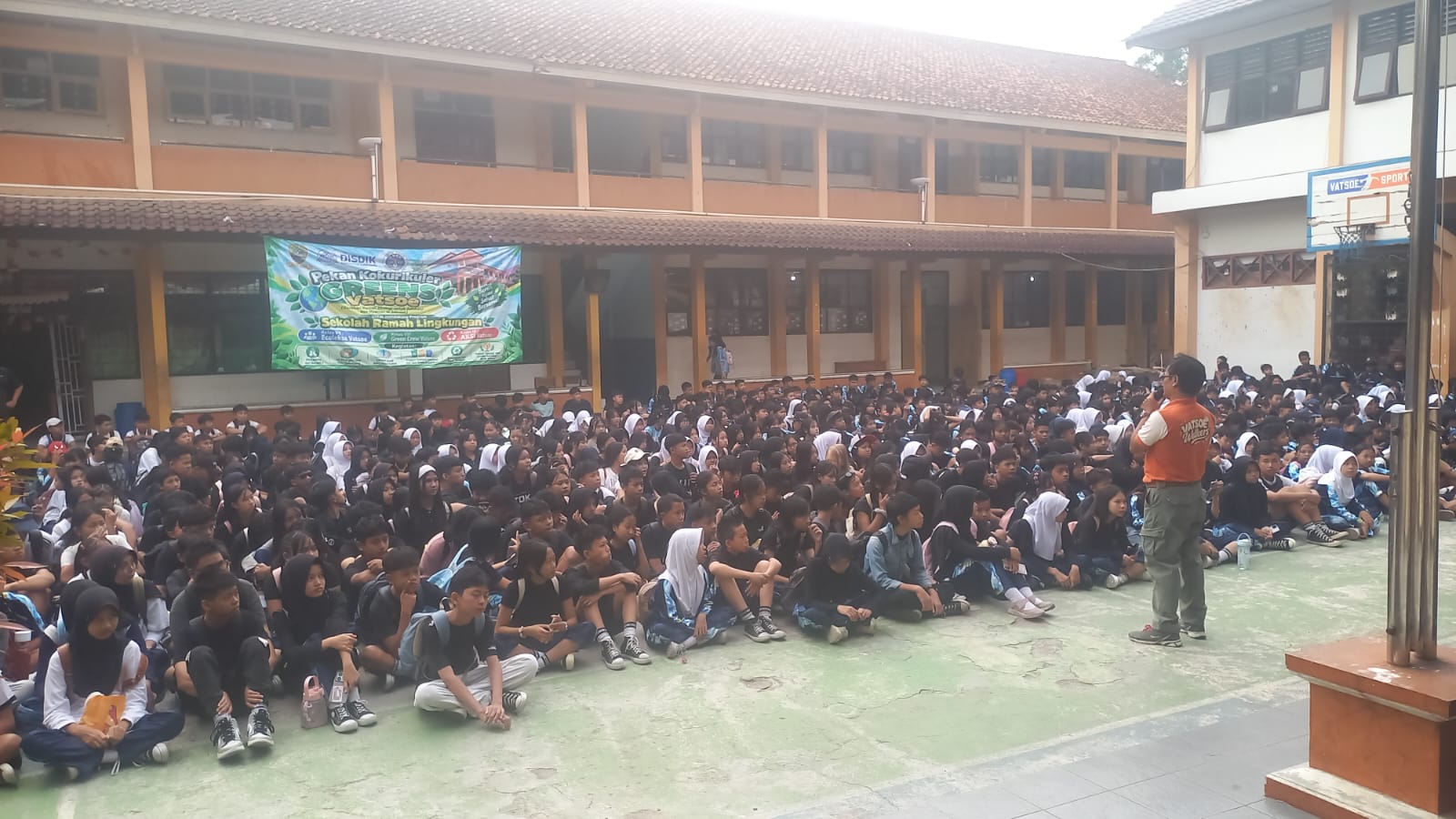 1.060 Siswa SMPN 4 Sumedang Ikuti Pekan Kokurikuler Greens Vatsoe, Jelajahi Kaki Gunung Palasari