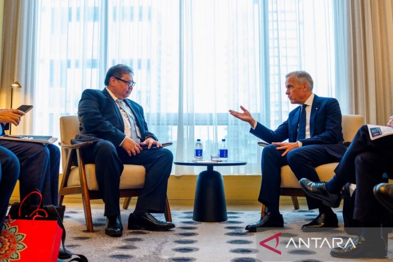 Airlangga dan PM Carney Bahas Investasi Potash hingga Nuklir di Toronto