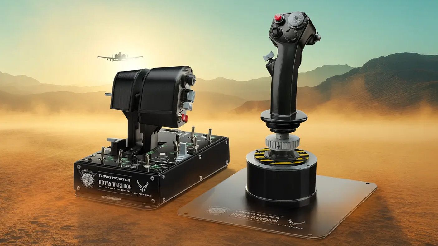 Thrustmaster Rilis HOTAS Warthog Mk II, Replika A-10C Seharga USD 599,99