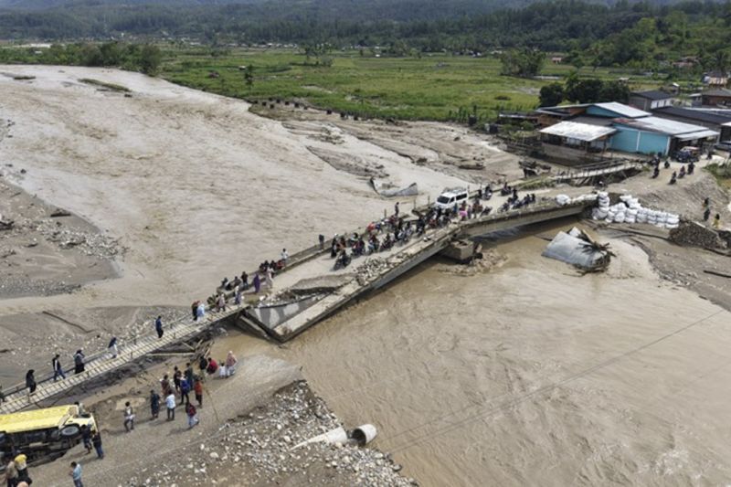 Jembatan Aih Bobo Gayo Lues Dipulihkan, Sabo Dam DAS Tamiang Dikebut 3 Pekan