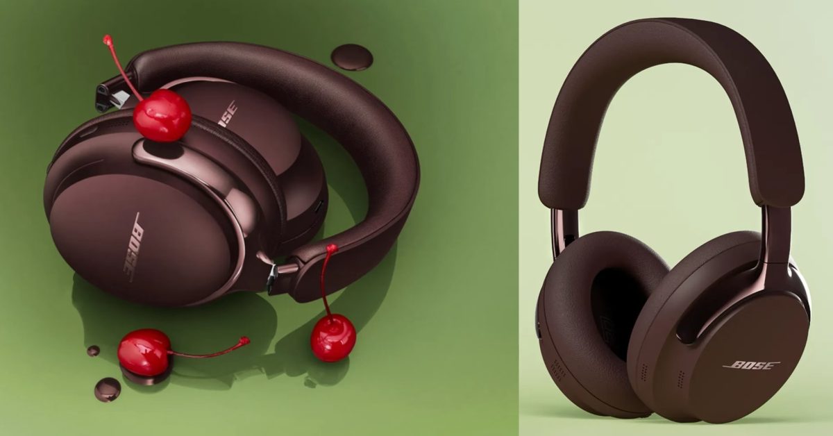 Bose Rilis QuietComfort Ultra Warna Cherry Chocolate Sambut iPhone 18 Pro Burgundy