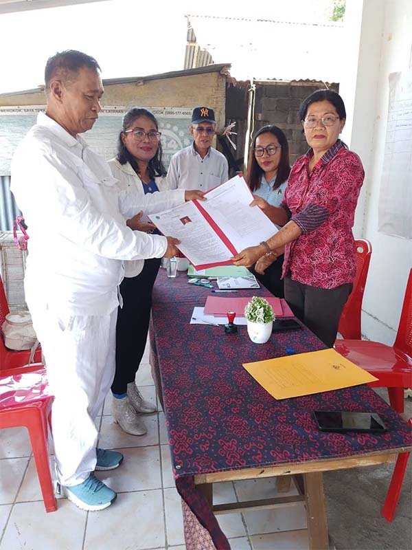 Pilhut Desa Serei Minahasa Utara Dimulai, Pensiunan Bank Mandiri Leksi Bendah Resmi Daftar