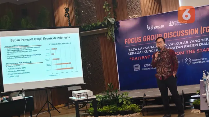 Warga Bandung Usia Muda Diminta Waspadai Gagal Ginjal Sejak Dini