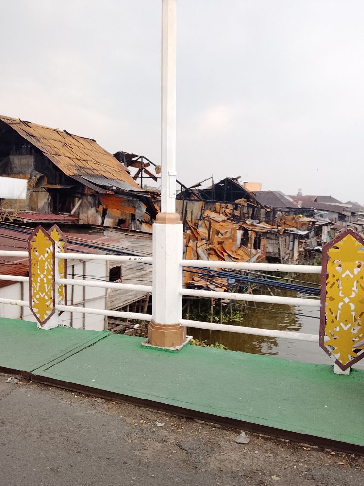 14 Toko dan Rumah di Pasar Lama Banjarmasin Ludes Terbakar, Kerugian Capai Rp5 Miliar