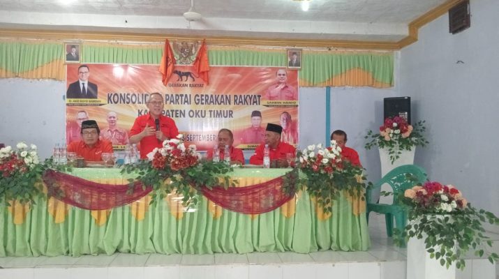DPW PGR Sumsel Konsolidasi di OKU Timur, 100 Persen Kepengurusan Kabupaten/Kota Terbentuk
