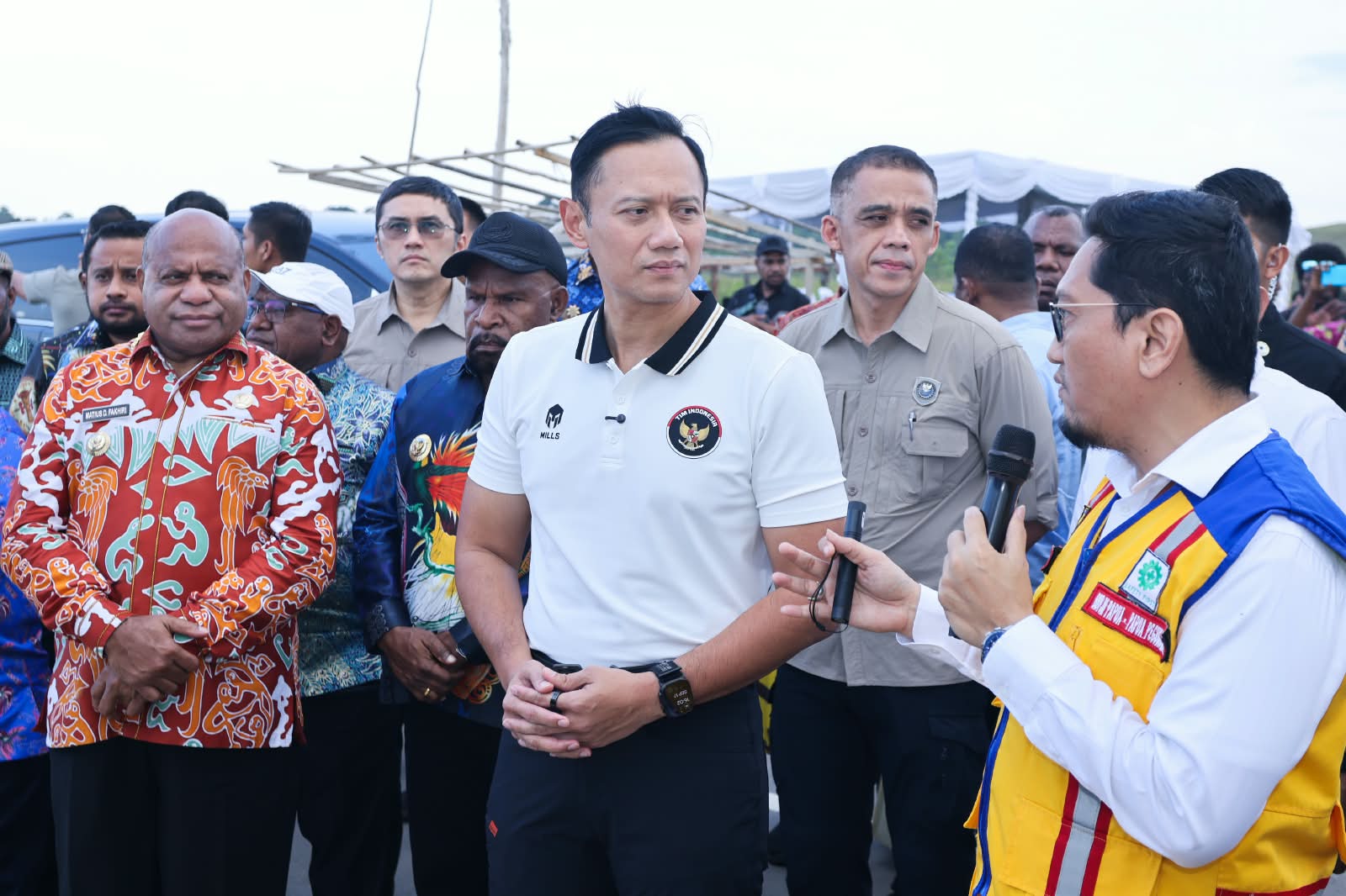 Menko AHY Dorong Percepatan Infrastruktur dan Konektivitas di 6 Provinsi Tanah Papua