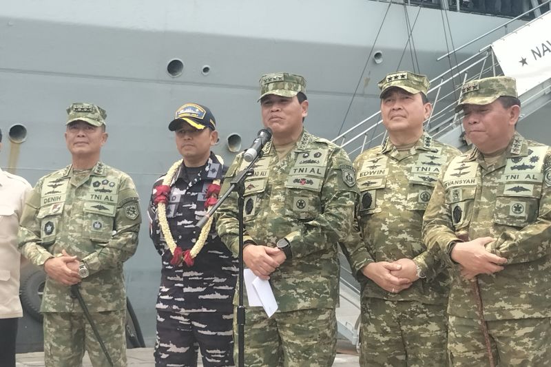Kepala Staf TNI AL Pastikan Giuseppe Garibaldi Jadi KRI Sriwijaya 24 September
