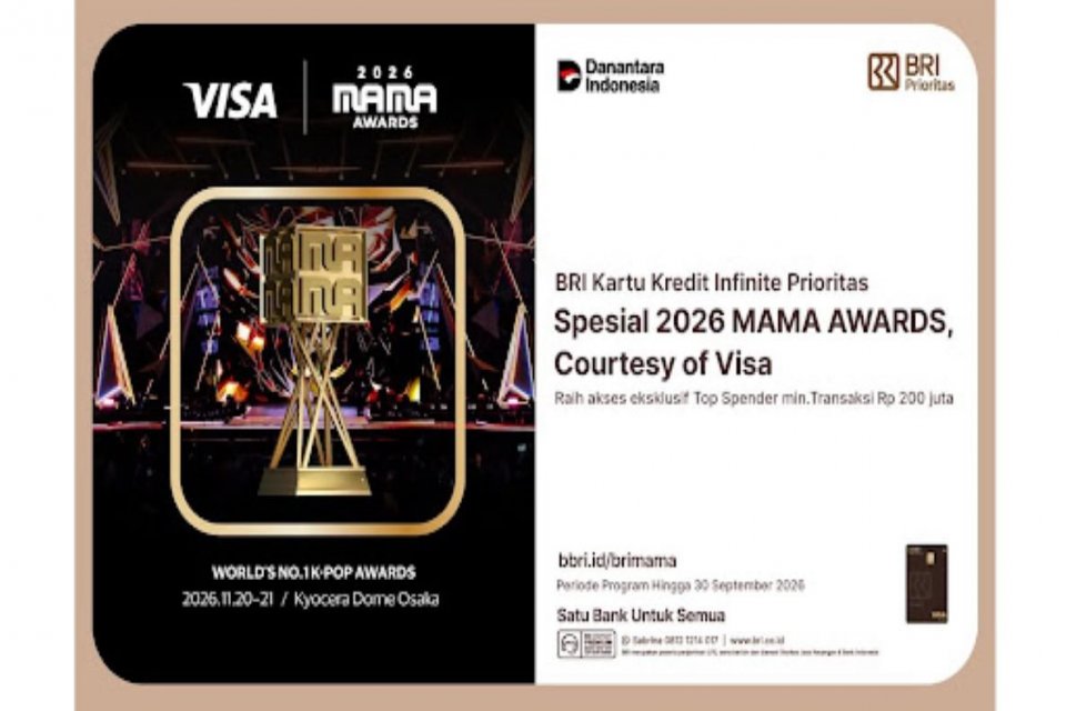 BRI Buka Jalur Khusus ke MAMA Awards 2026 Osaka, Transaksi Rp 200 Juta Jadi Kuncinya