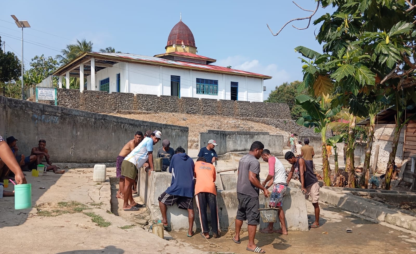 7 Sumur di Kukupang Halmahera Selatan Mengering, 900 Kepala Keluarga Kesulitan Air Bersih