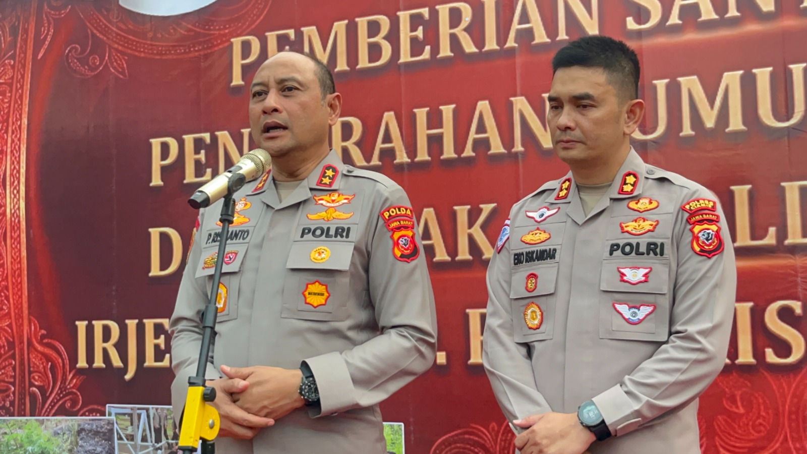 Kapolda Jabar Minta Warga Ciamis Rawat Toleransi dan Kondusivitas di Tengah Kekeringan