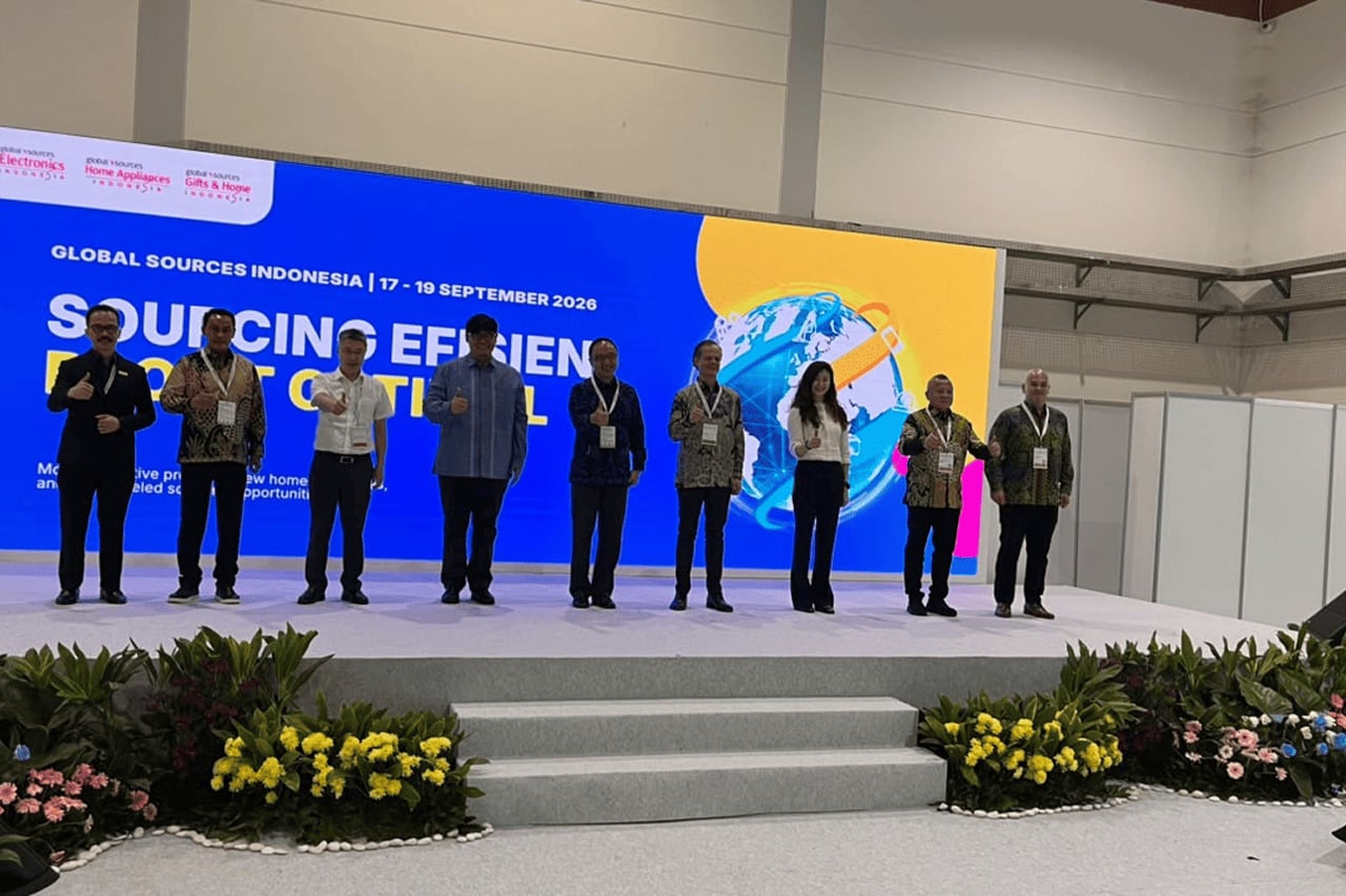 Global Sources Indonesia 2026 Dibuka, 800 Booth Supplier Asia Banjiri JICC
