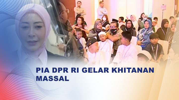 PIA DPR Gandeng Pertamina Khitan 110 Anak di Senayan, Naik dari Tahun Lalu