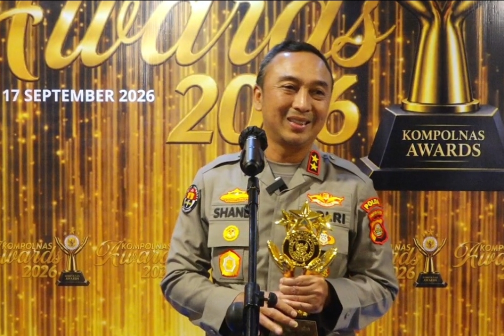 Polda Sumsel Raih Polda Terbaik Kompolnas Awards 2026, Kapolda Sandi Nugroho Sebut Berkat Kerja Bersama Seluruh Jajaran